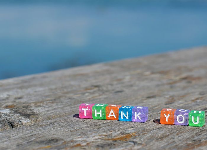 Esprimere gratitudine per vivere gioiosamente