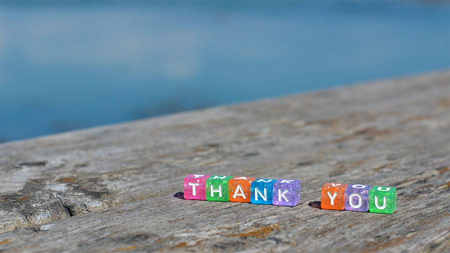 Esprimere gratitudine per vivere gioiosamente