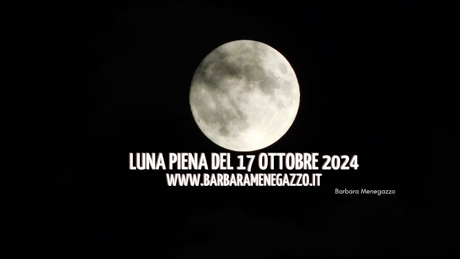 Luna piena del 17 ottobre 2024